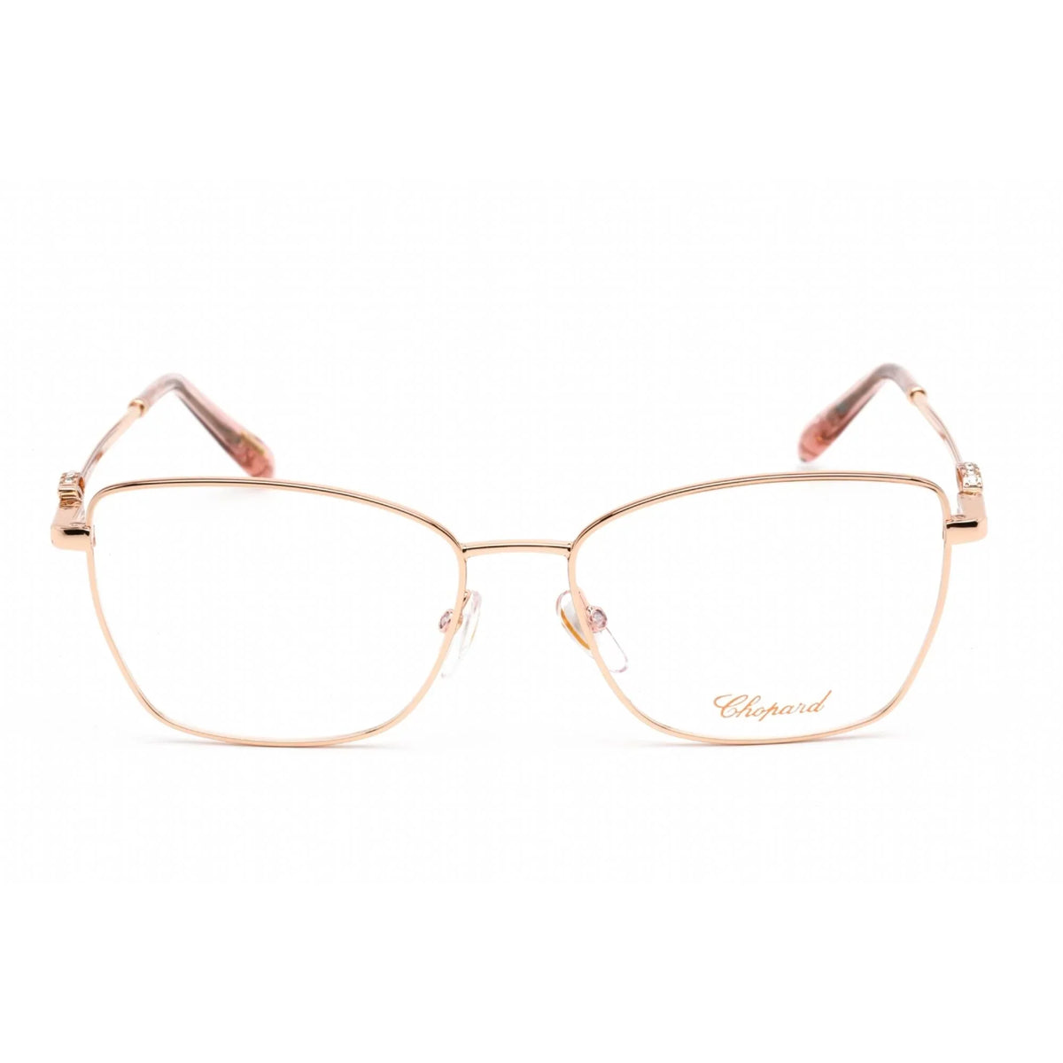 Metal VCHF50S Full Gold Eyeglasses Chopard 08FC Rim Women's Frame