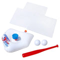 Includes , Bat Sprinkler - Plate Bases, Home Plastic & Tee 3 Game Water Slam Splash Batting Practice, Plastic Backyard & + Baseball Ages Kids Balls + Banzai Sports 2 & -