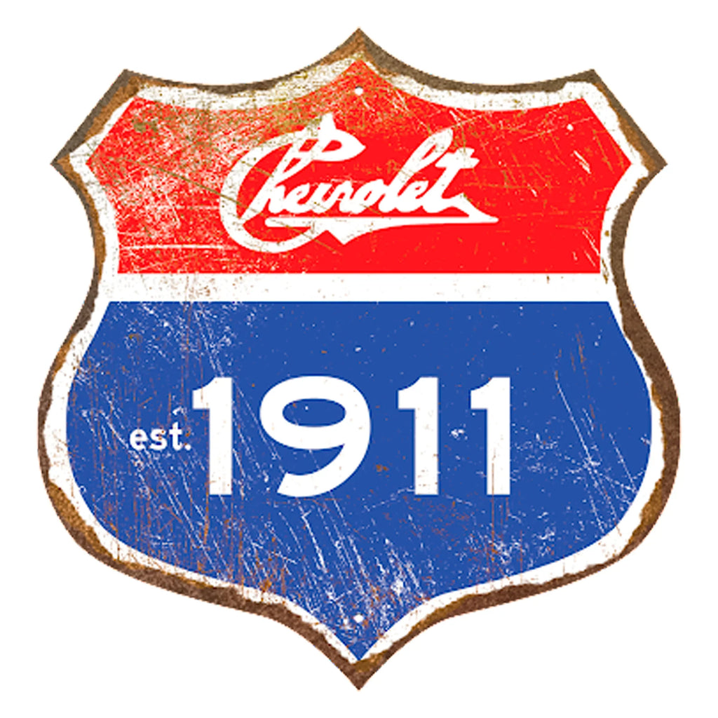 Chevrolet Thick Sign Sign Interstate Aluminum