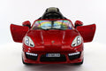 with Cherry Kiddie Ride-On Red Car Remote Parental R/C Kids 12V Roadster | Electric