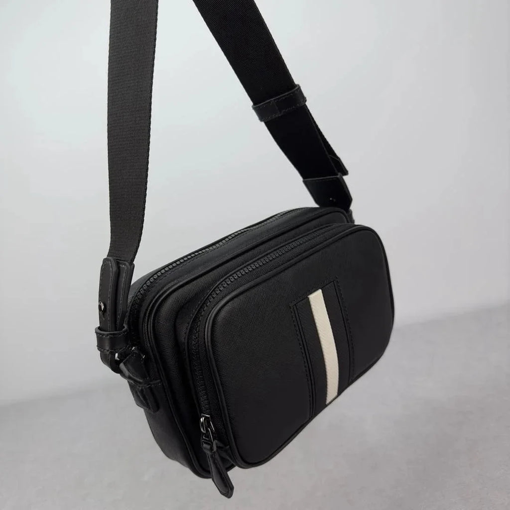 Shoulder Luxury Bag Business Quality Crossbody Chest Casual Shoulder Bag Bag Commuter B Style High Bag Men's Leather Genuine