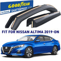 GY007801 pcs in-Channel Nissan Guards, Vent Window Car 4 Accessories, for Visors Goodyear Deflectors Cars, Window Shatterproof Deflector, - Rain Altima for 2019-2024,