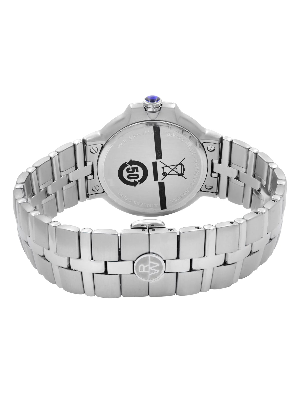 Dial Raymond Stainless Parsifal Watch 5580-ST-00208 Weil Black Quartz Mens Steel