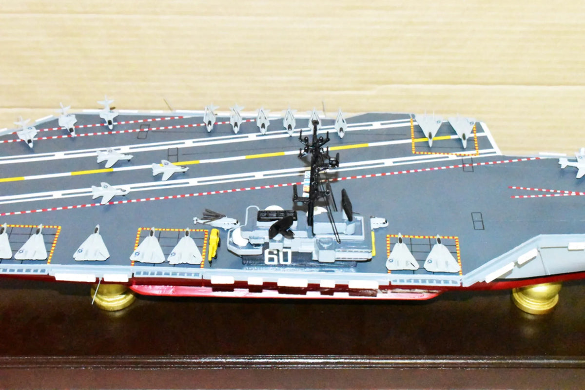 Model,Mahogany,Forrestal Model,Navy,Scale Carrier USS Class CV-60 Saratoga Aircraft