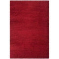 Red, 10' Rug, Solid Plush 8' Shag Area SAFAVIEH Charlotte x