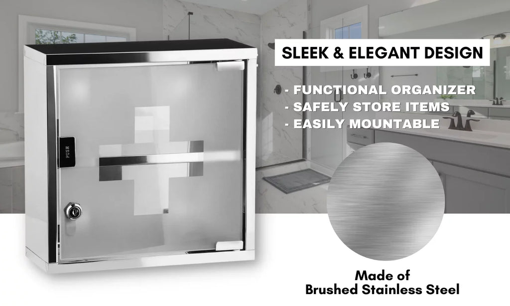 Lockable Toughty Cabinet Medicine