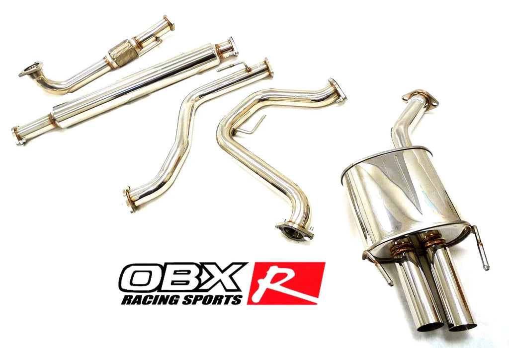 Catback For to 05 Stainless 9-3 By Exhaust Saab Fitment 2.0L 11 OBX-RS