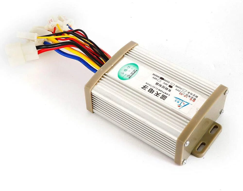 EVO Electric Scooter Scooter Motor 800W Trycicle Controller Electric Unite Kit E-Scooter Throttle Grip Motor Go Extreme E-Bike for Scooter Engine Motor Bike Bicycle Kart Speed Brushed Motor 36V