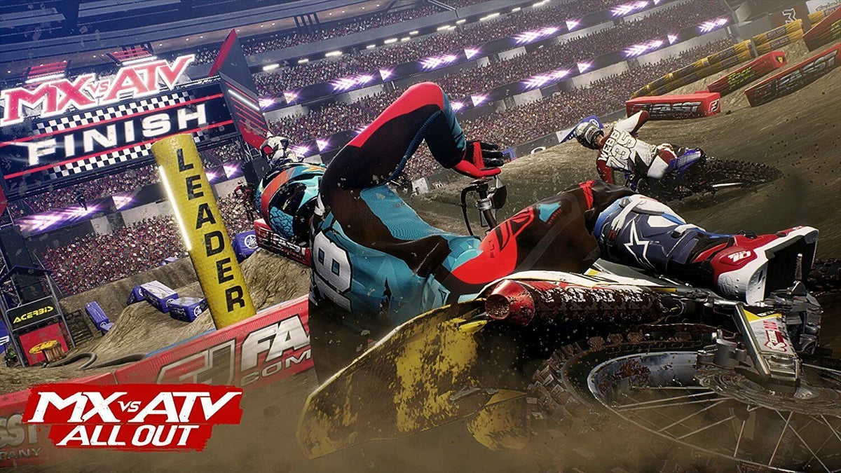 Sealed Switch Factory All MX Off vs Out Road Brand New Nintendo Racing ATV