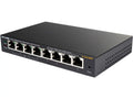 Sturdy | TL-SG108PE | PoE+ QoS, | Easy Metal Vlan 8 Play Ports | | Gigabit & TP-Link Ports & @64W Fanless Limited Port w/ IGMP | Smart Switch Protection PoE Plug 4 Managed | | V3 Lifetime Shielded