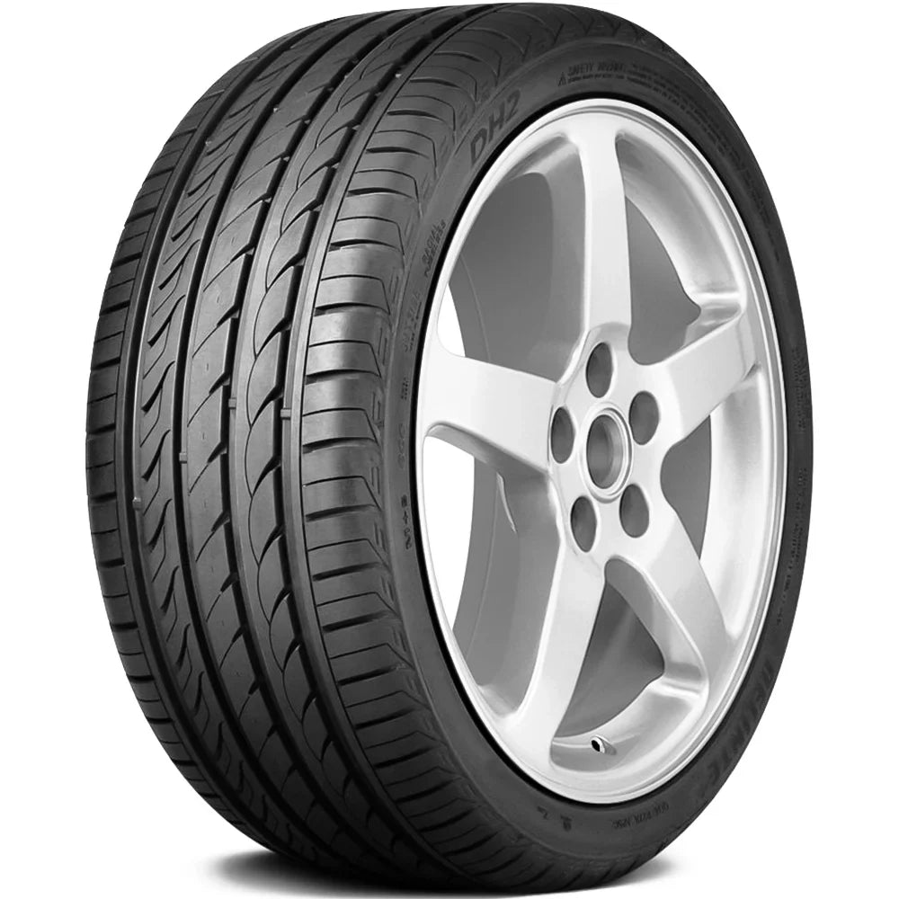 Ford 2015-23 High DH2 Ford Performance XL A/S Mustang EcoBoost Mustang Tire 255/40R19 Premium All Delinte Fits: GT, 2014 Season 101Y
