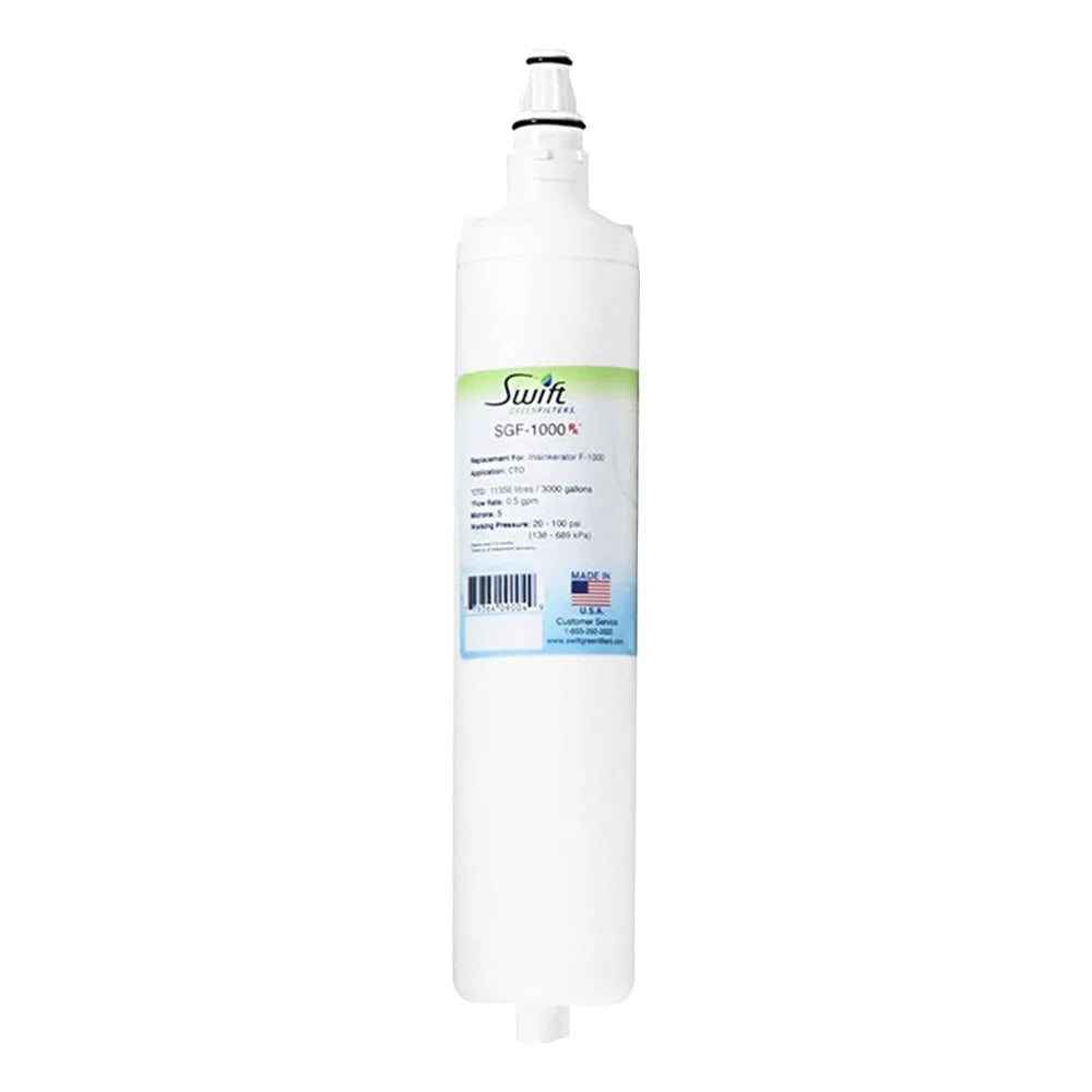 Filter Insinkerator Filters Swift [ Rx ] F-1000 SGF-1000 Green Pack Replacement 1 Water for