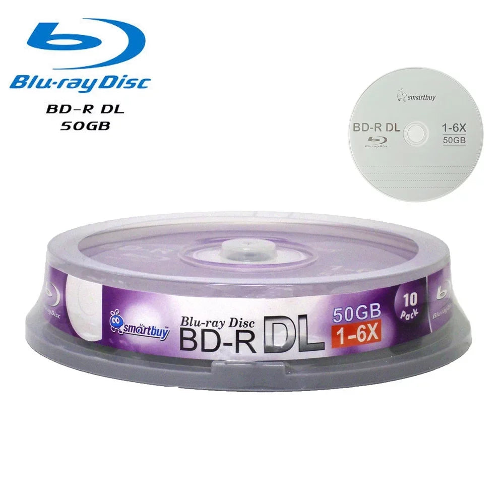 Blank Logo 20-Disc Data Dual 50GB Buy Layer Disc Smart Layer 6x Video Recordable Dl Double Surface BD-R Top Media Blu-ray