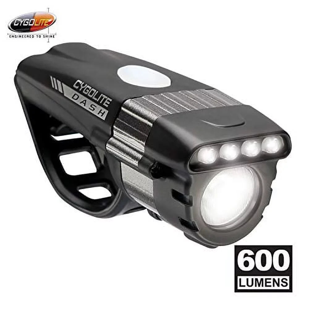 LED Front Dash Bicycle Light Cygolite Rechargeable Head Light Pro 600 USB