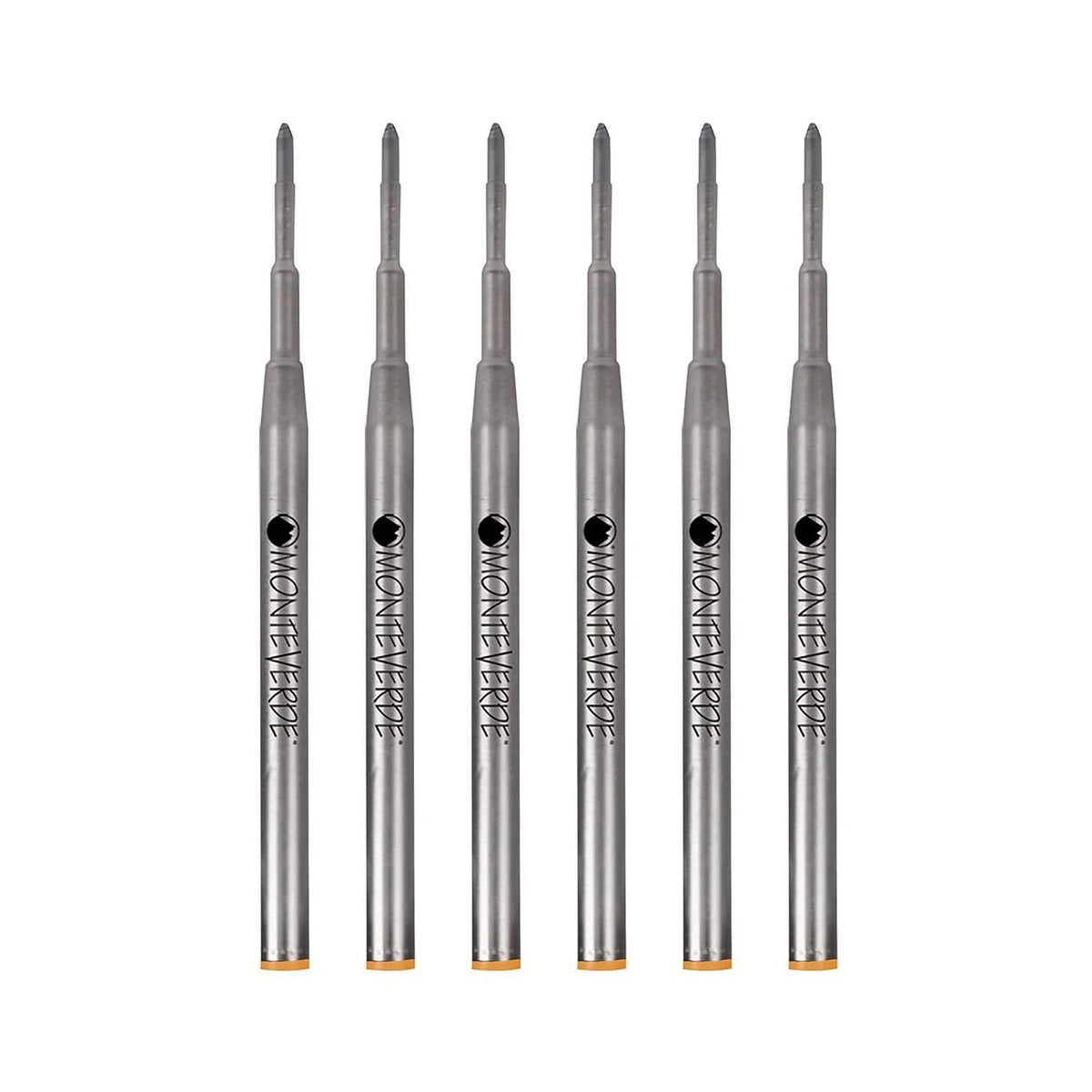Monteverde Pens For M133OR 6/Pack Ballpoint Medium Montblanc Orange Refill Ballpoint