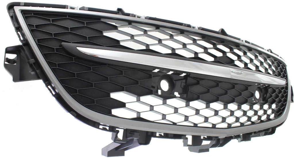 Mazda Chrome CX-9 Front, Grille 2010-2012 Bumper Lower Compatible With
