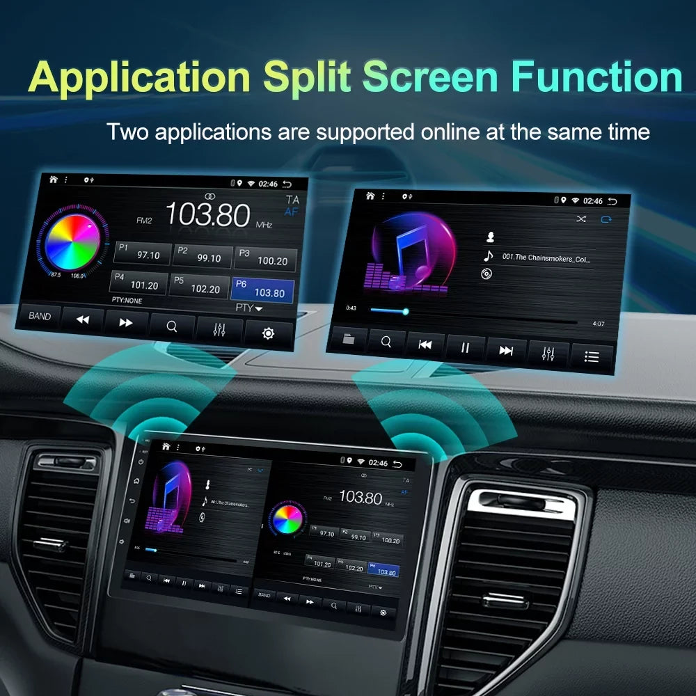 Bluetooth Player 4+64GB 2016 Navigation 2013 CarPlay Android Stereo 2014 2015 GPS 13 For Radio Car 2017 RAV4 Toyota