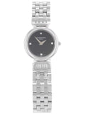 Pre-Owned 5890-ST-20082 Quartz (Good) Black Dial Weil Chorus Ladies Watch Steel Raymond