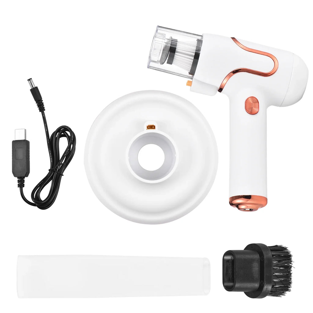 Removal Mattress Cleaner Sofa Dust Carpets Strong Mint for Suction Handdeld Anself Hair 8000 Lamp Pet Bed Timesmin Cleaning Couch Deep Machine