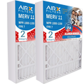 MPR AIRX Comparable Pack FPR to DB-25-16 Filter Premium Air MERV 16x25x5 AIR. Made 7 16x25x5 2 CLEAN Compatible #000-0448-001 MPR Furnace 11 Skuttle FILTERS with WICKED & USA Filter 1000, by 1200