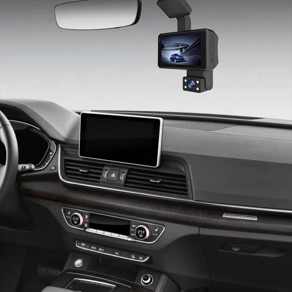 with Lens Front Recorder: Dash Camera DVR JahyShow Car Dual Rear Cam G and 1080P Sensor