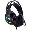 Sound, Noise with 7.1 - Design, Virtual Surround for GAMEPOWER Led Wired Headphones 360 Voldon Headset Playstation, Drivers, PC, PS4, Black Cancelling Gaming Spatial Comfort Audio, USB PS5, Mic 50MM