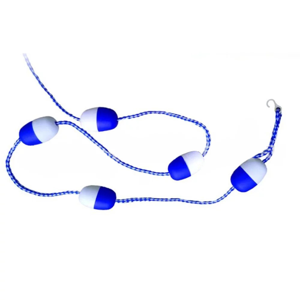 Pool Safety White Float / Safety 5m and Blue Divider Lane ft Pool Rope Divider Pool Rope Lin Cordon Lines Festnight 16.4