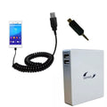 Z5 / TipExchange Rechargeable Z5 Premium for Xperia / High the Battery Pack Gomadic with Z5 Portable Sony suitable External Charger Capacity - Compact