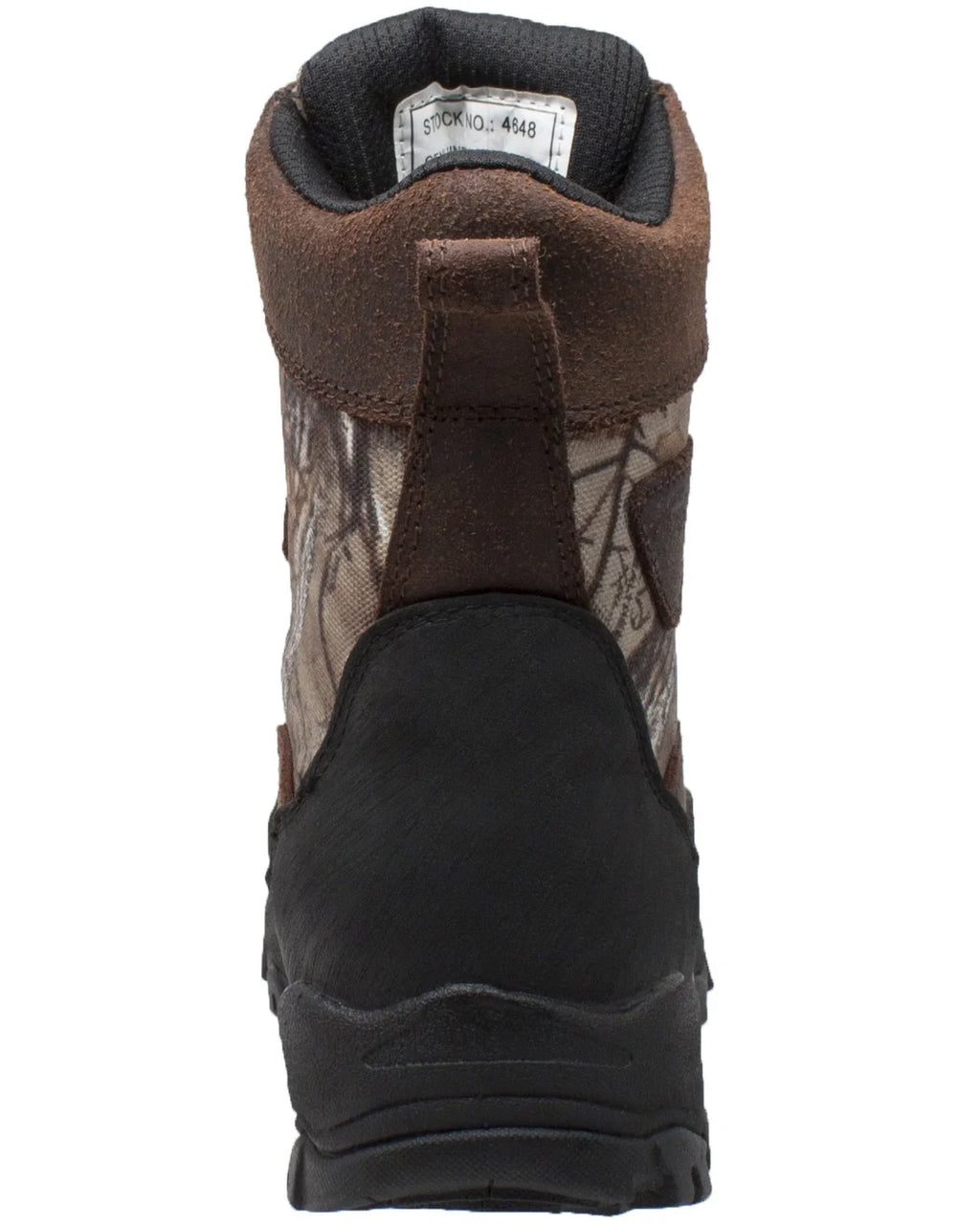 Childrens Waterproof AdTec Hiker Camping 8" Shoe (2 Camo Hiking Boot D) Hunting