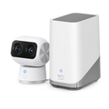 Zoom Human/Pet Dual Security 3, Camera with UHD Security Wi-Fi eufy 8× and Dual-Band Cameras, 360° PTZ, Cam Indoor 6 HomeBase AI, 4K with Resolution S350