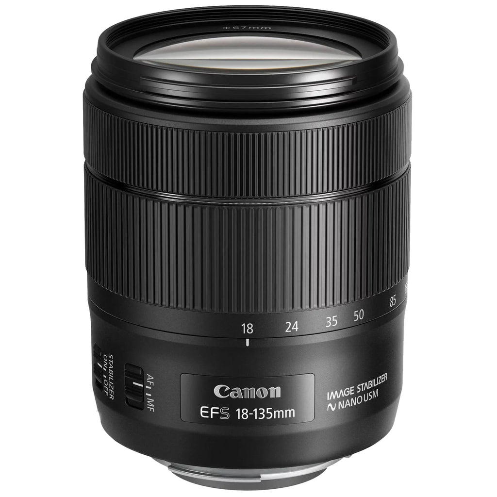 with Card + EOS Memory IS 18-135mm 128GB Lens Camera + USM 90D ZeeTech SanDisk Bundle DSLR Canon Accessory