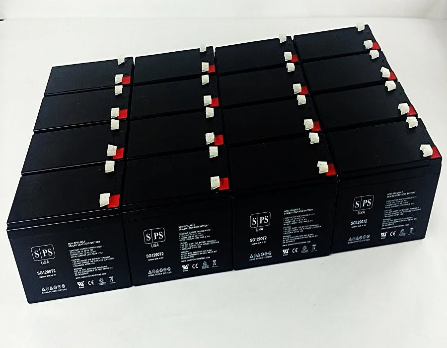DOLPHIN, for Replacement ZS01 PRO SPS Brand Pack) SEA 9Ah (20 (Terminal 12V Battery DOO T2) (SG1290T2)