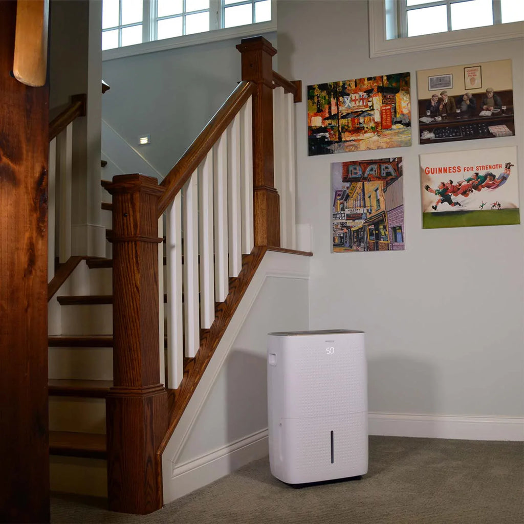 with Air 50 Pints Mirage Dehumidifier Soleus Display
