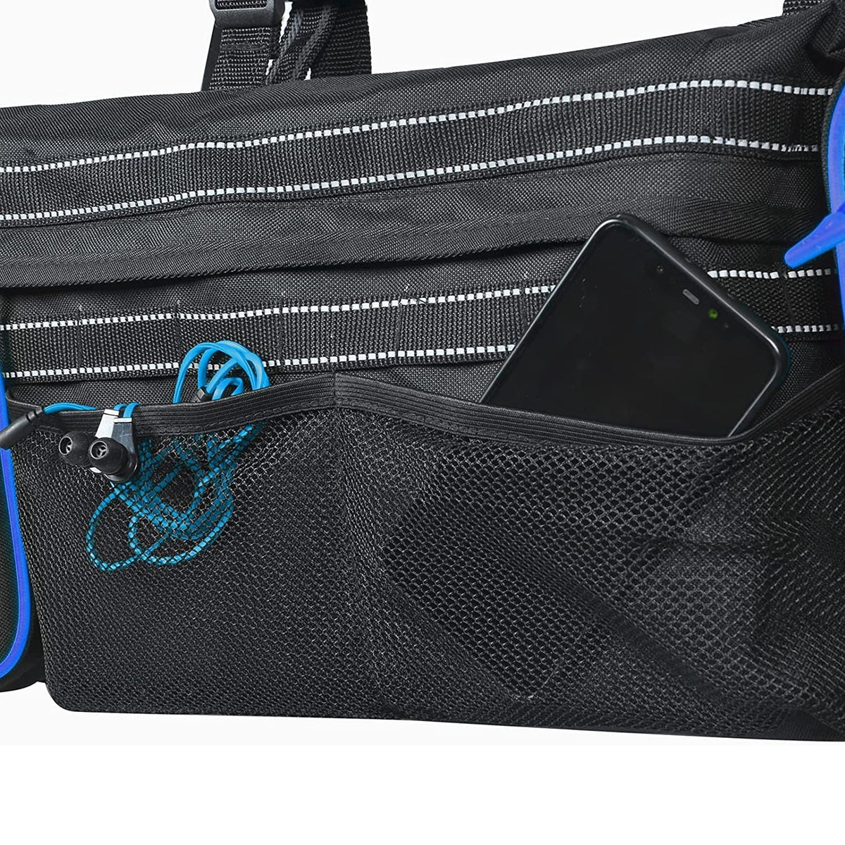 Bags For Yamaha Full Polaris UTVs For Kawasaki UTV Gear Rear Storage For Most Bag Roll Cage (Blue) For Car Organizer Size Large Cargo