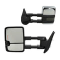 Heated Power Chevrolet Mirrors Towing For Chrome GMC Teledu LED Signal&Backup Lamp