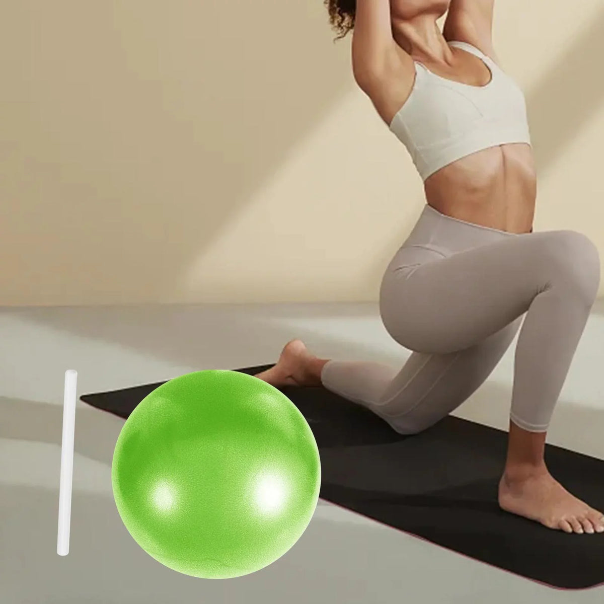 Ball Green Duty Pilates Gym AMLESO Ball Heavy Workout Balance for Home 6xSmall