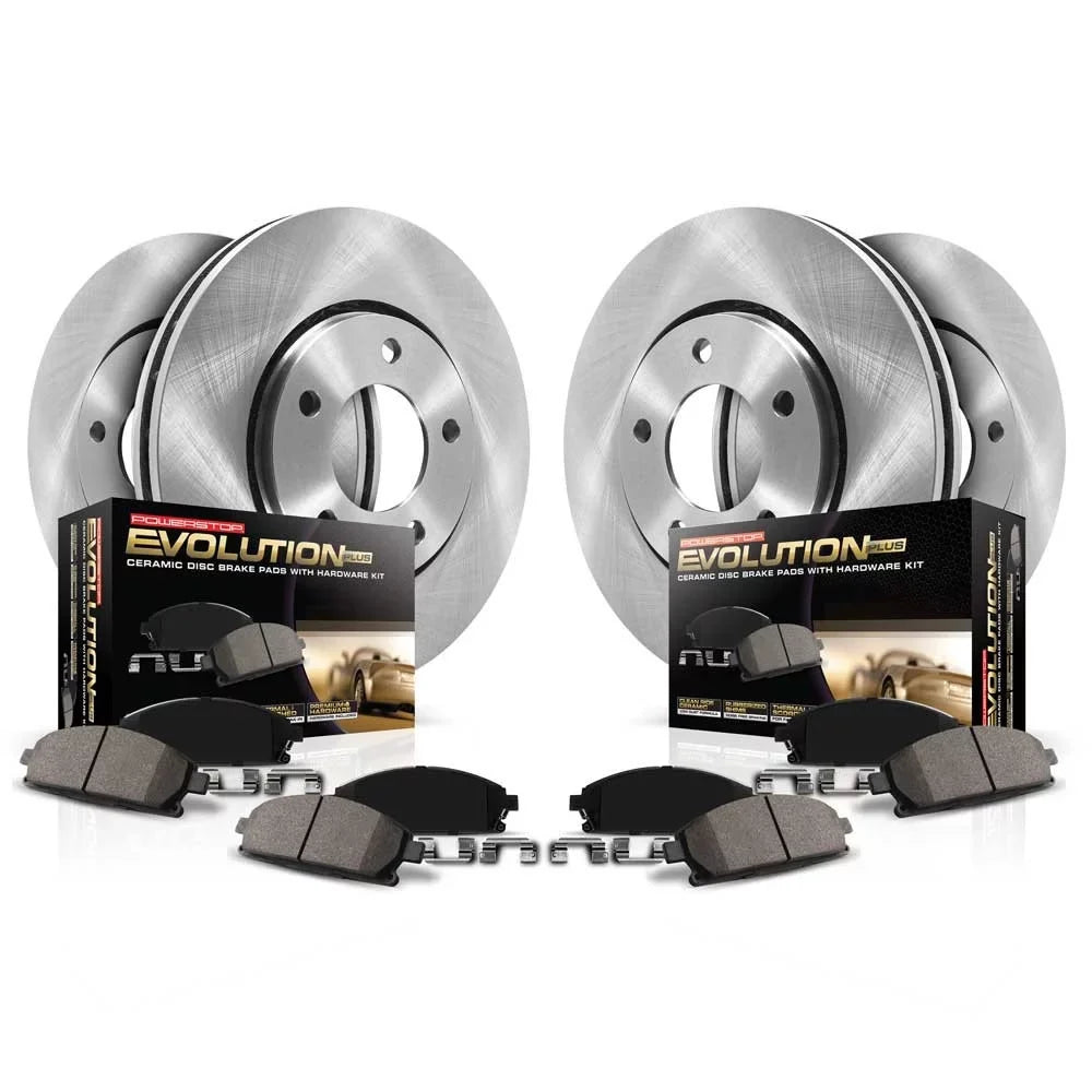 Power and 2019 Kit Replacement Brake C-HR KOE7925 and Stop Rear Rotor Front Toyota Pad Stock Fits
