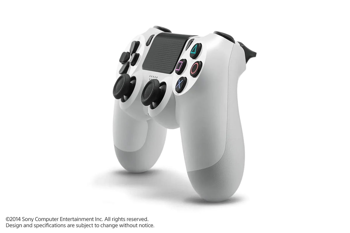 PS4 Earbuds AXTION DualShock - BOLT - With Controller Like New Bundle Included Wireless White