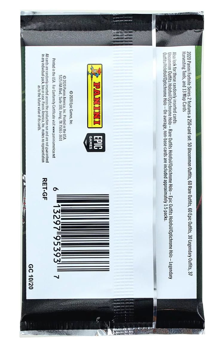 Packs of Box | Trading Panini 36 2019 Fortnite 2 Series Cards Gravity