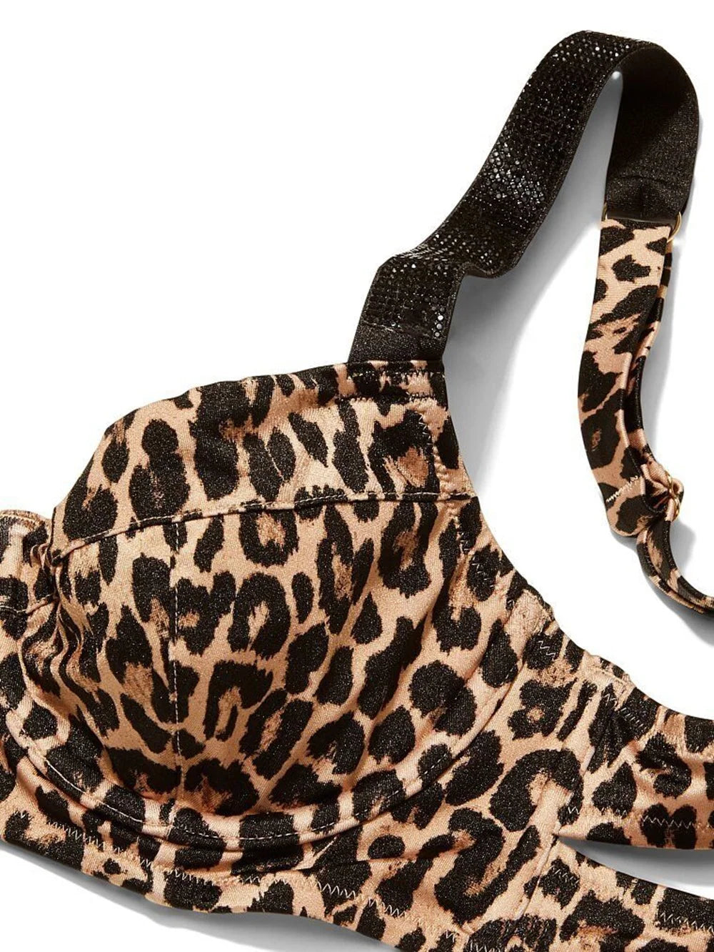 Victoria’s Print 38D Secret Strap Top Swim NWT Bikini Wicked Size Shine Animal