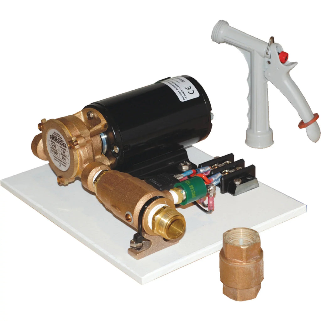 Kit PGN-50 with Wash Valve 12V and Nozzle Check Spray CV-75 C-60 Groco Deck