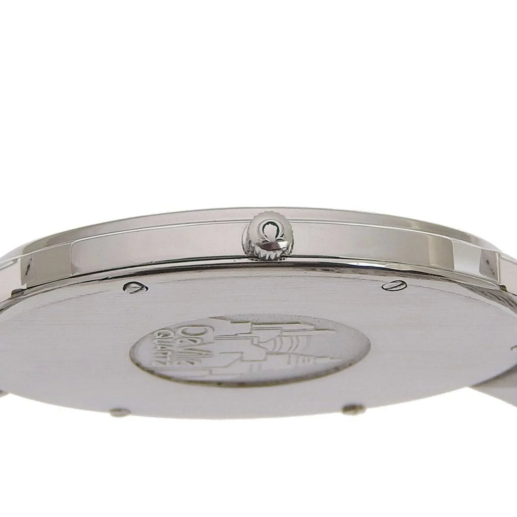 Pre-Owned Quartz Ville Omega (Fair) Silver/Gold De OMEGA Watch Steel Stainless Swiss Dial Boys Silver Made