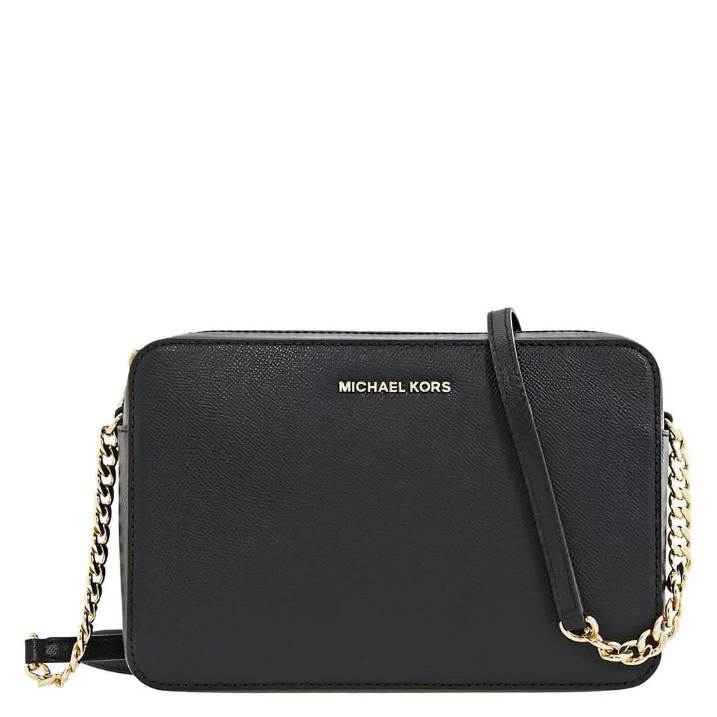 Jet Black Large Kors Crossbody - Michael Crossbody Bag Set