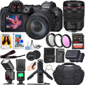 IS w/ Canon Flash + Card R6 24-105mm Spare Canon Case HG-100TBR + Mark EOS & USM Mirrorless Tripod RF Camera + II f/4 More Memory L Battery + Canon 128GB Grip TTL Lens +
