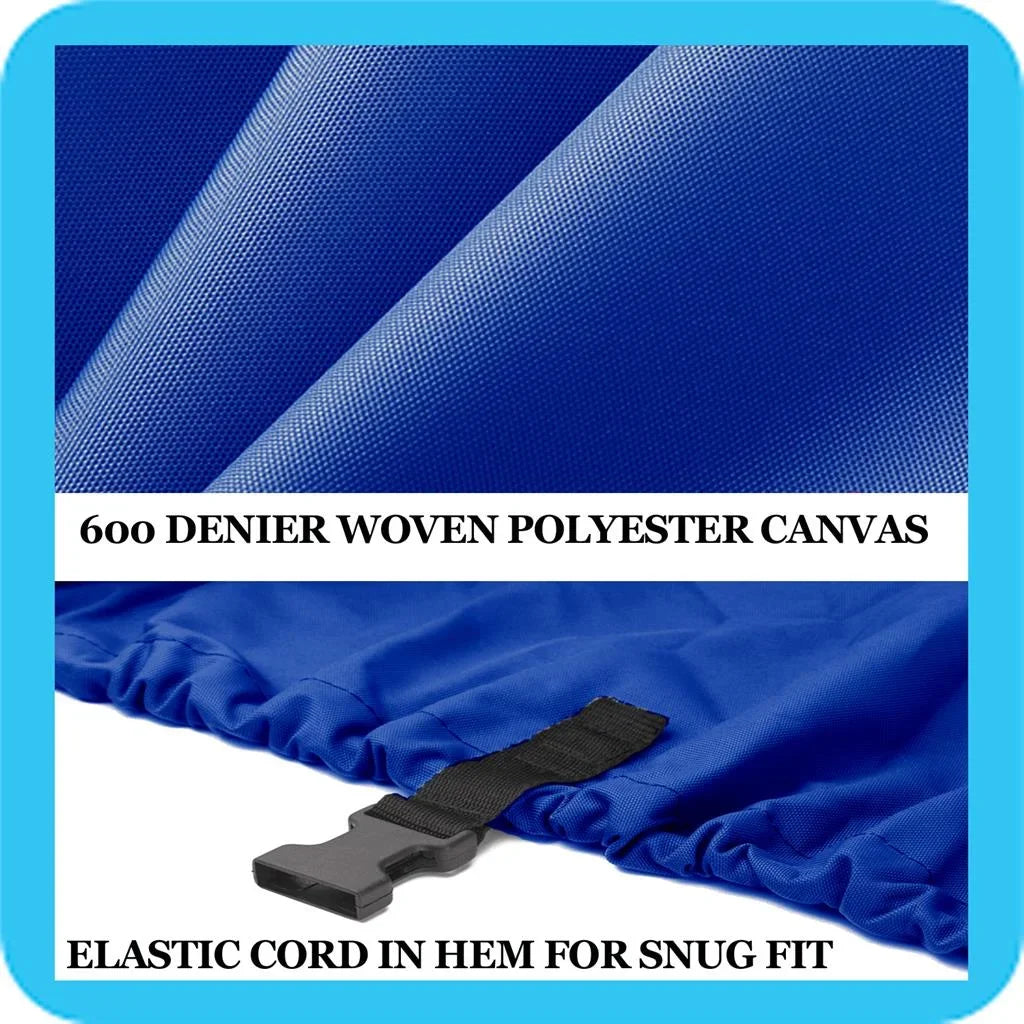 LUND Compatible BOAT COVER S-16 QUALITY BLUE, GREAT 1978-1993 for