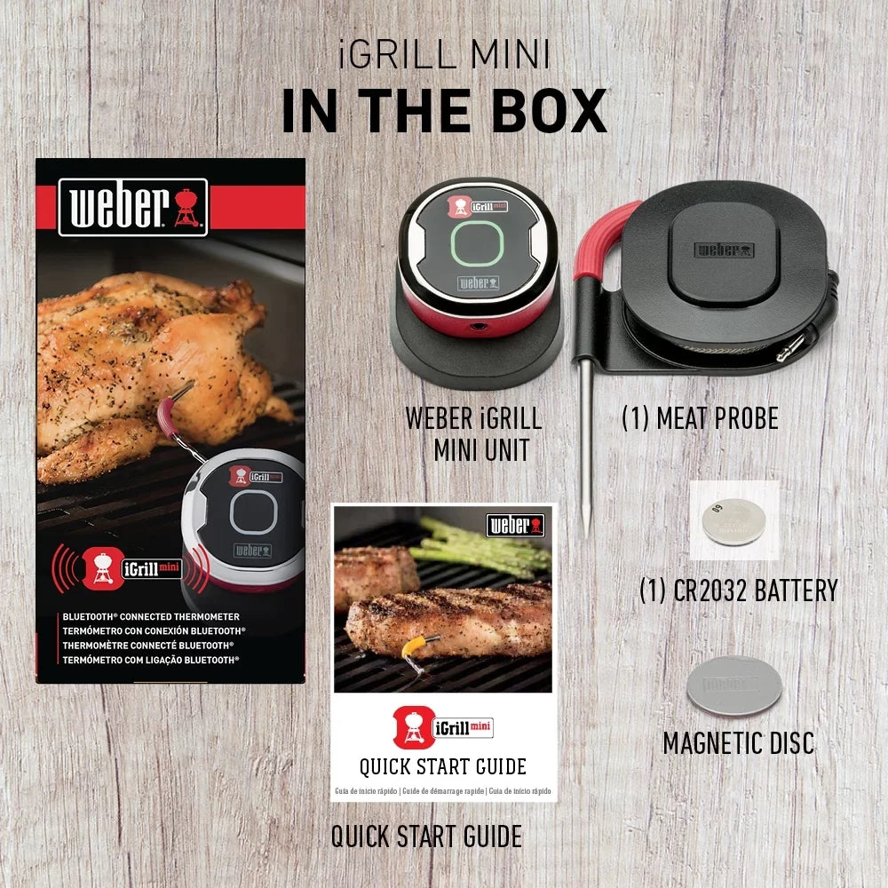 App-Connected Weber iGrill Mini Thermometer