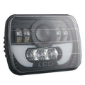 Jeep Cherokee 300W For Halo 7x6" Headlight XJ Projector DRL Beam LED Hi-Lo 5X7"