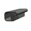 Rail, Taco Insert, Canoe 6"L Rub X 1-1/4"H Rail Black 1-3/4"W 16' V21-9140BKA166 X Marine