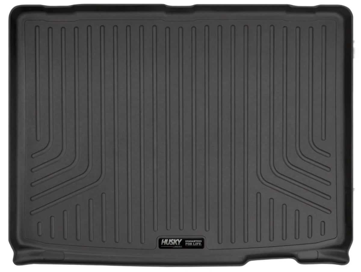 with 3rd Black back row Seats Cargo to row 12-19 of Seats with over Compatible Toyota Compatible 2nd Weatherbeater Husky by Series Liner RealTruck Highlander; foldered