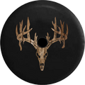 Hunting Backup Tire Dark 33 Ghost Camera Skull Spare JL Skulls Wrangler Cover for Jeep RV Deer 2018 Inch Antlers 2019